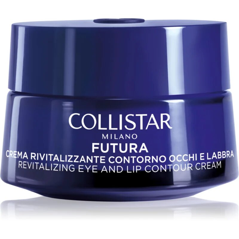 Collistar Futura Revitalizing Eye and Lip Countour Cream intenzivna pomlajevalna krema za oči in ustnice z revitalizacijskim učinkom 15 ml