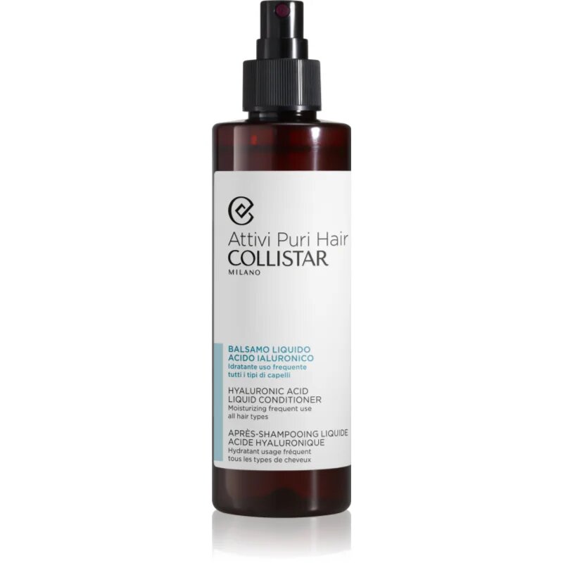 Collistar Hair Hyaluronic Acid Liquid Conditioner Moisturizer balzam s hialuronsko kislino 200 ml