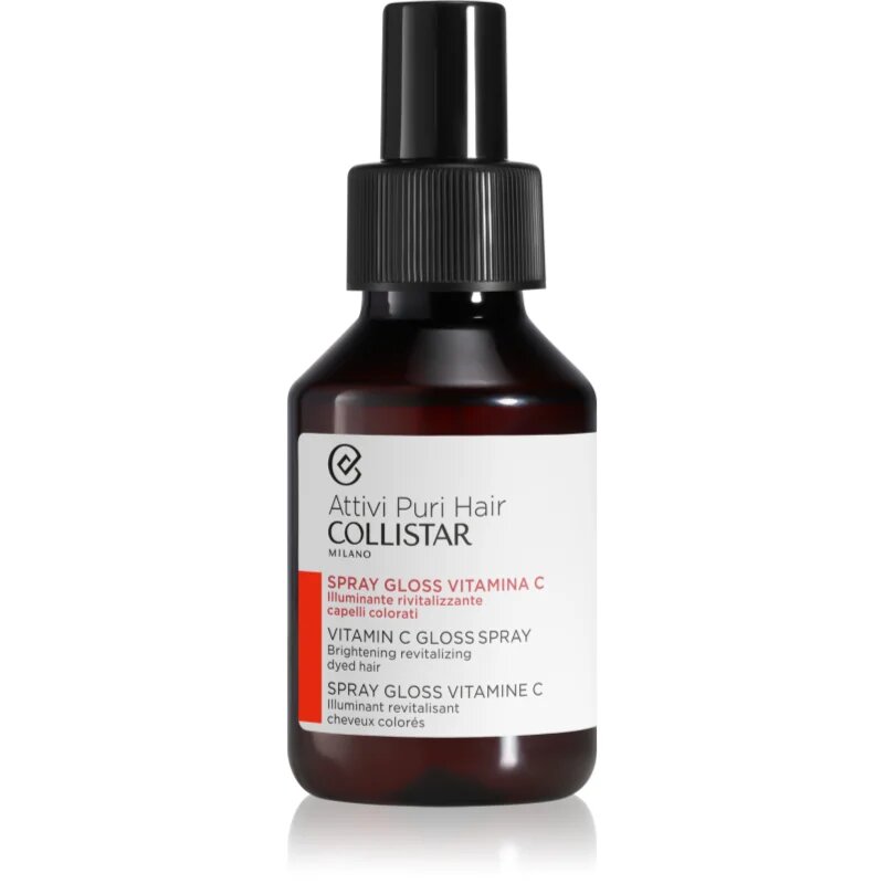 Collistar Hair VITAMIN C Gloss Spray Brightening Revitalizing pršilo za lase z vitaminom C 100 ml