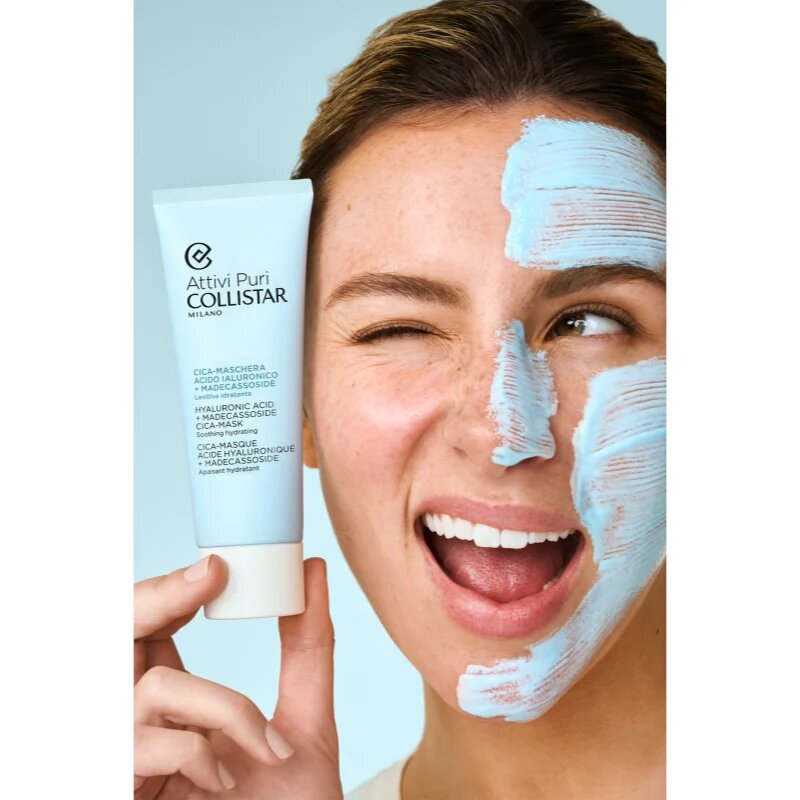 Collistar HYALURONIC ACID + MADECASSOSIDE CICA-MASK hialuronska intenzivna maska 75 ml