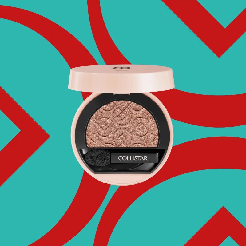 Collistar Impeccabile Compact Eyeshadow intenzivna senčila za oči 510 Caramello Satin 3 g
