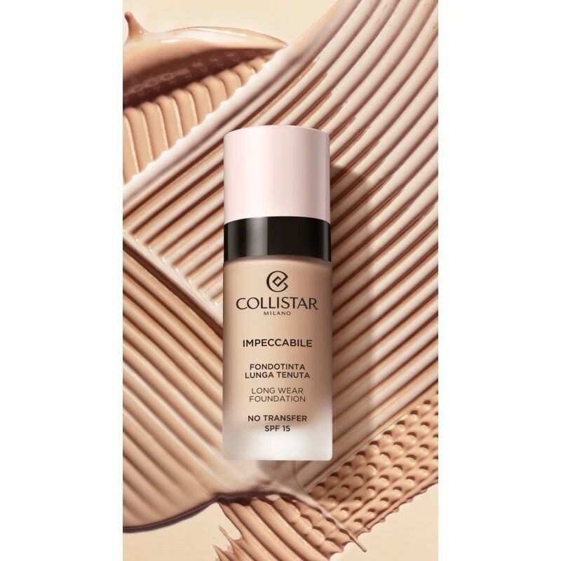 Collistar Impeccabile Long Wear Foundation dolgoobstojen tekoči puder SPF 15 3G Golden Natural 30 ml