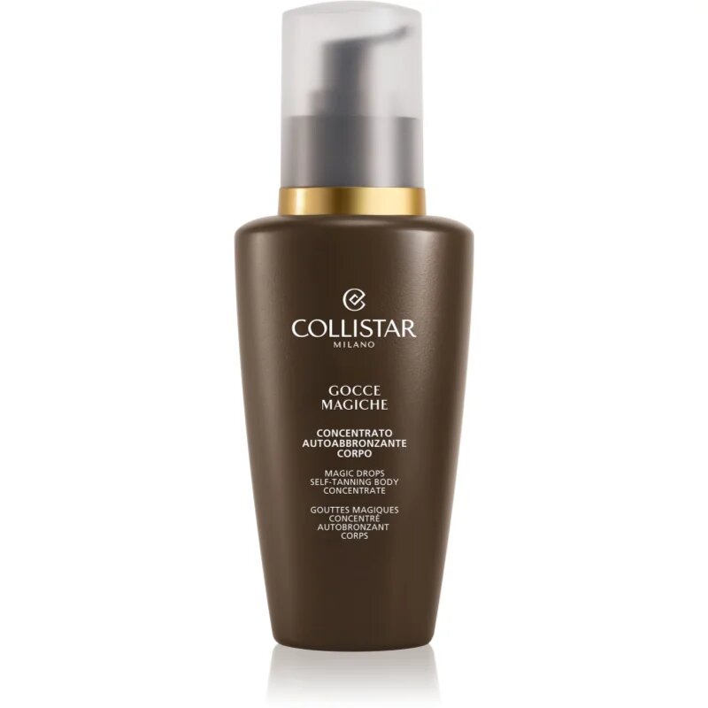 Collistar Magic Drops Body-Legs Self-Tanning Concentrate samoporjavitvena emulzija za telo in noge 125 ml