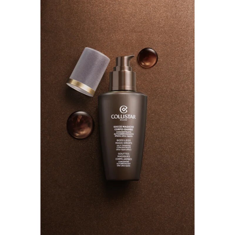 Collistar Magic Drops Body-Legs Self-Tanning Concentrate samoporjavitvena emulzija za telo in noge 125 ml
