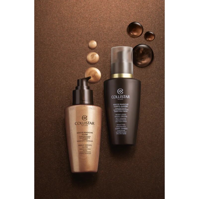 Collistar Magic Drops Body-Legs Self-Tanning Concentrate samoporjavitvena emulzija za telo in noge 125 ml