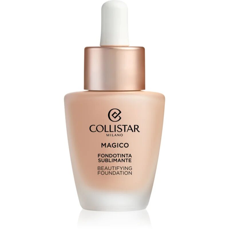 Collistar MAGICO Beautifying Foundation dolgoobstojni matirajoči tekoči puder vodoodporna odtenek 2R - Beige-Rosato 30 ml