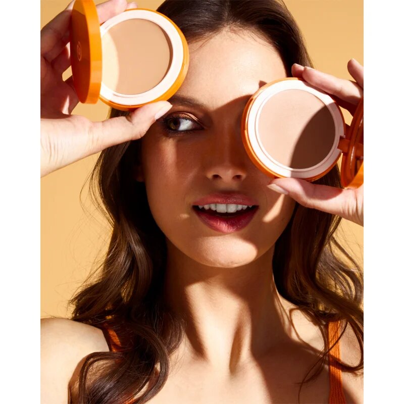 Collistar Mediterranea Sun Compact Foundation REFILL pudrasti make-up SPF 15 odtenek 02 Ischia 10.5 g