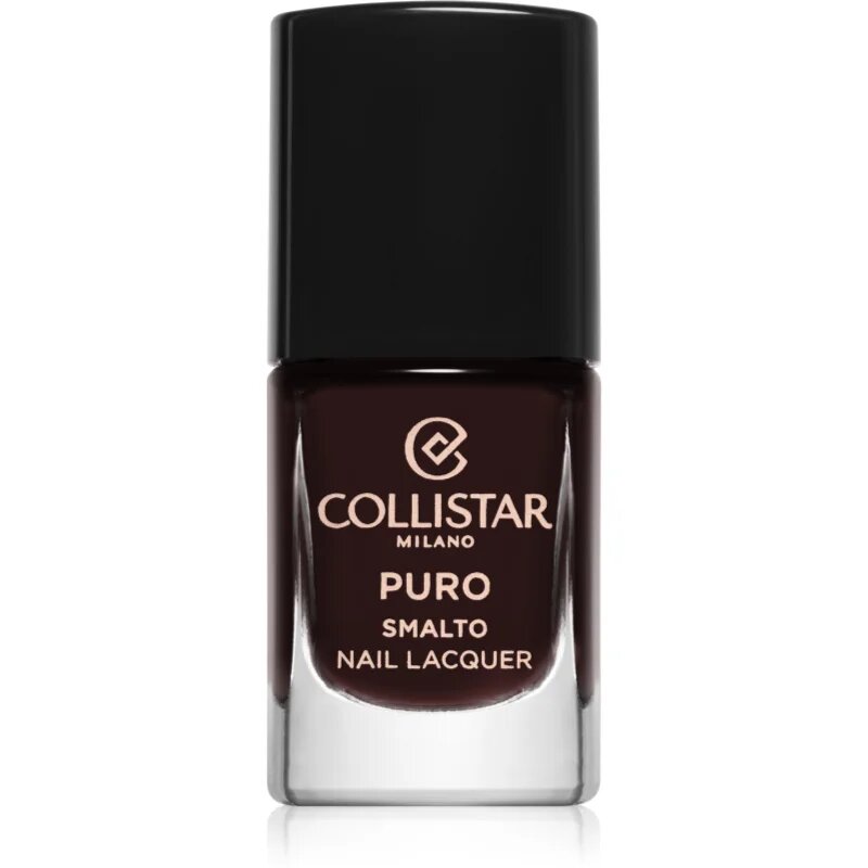 Collistar Puro Long-Lasting Nail Lacquer dolgoobstojen lak za nohte odtenek 581 Rossonero 10 ml
