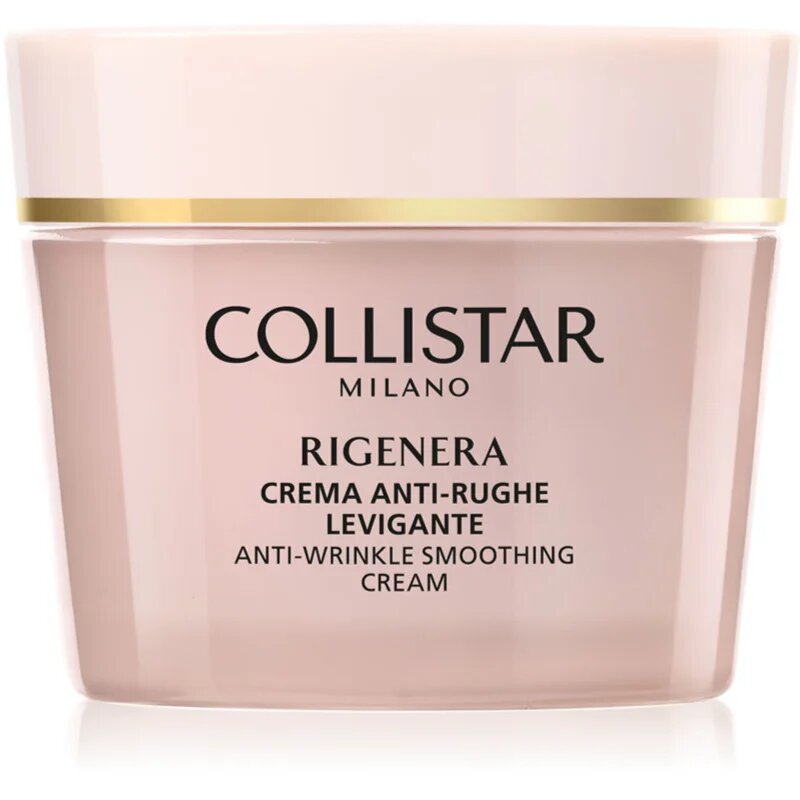 Collistar Rigenera Smoothing Anti-Wrinkle Cream Face And Neck dnevna in nočna lifting krema 50 ml
