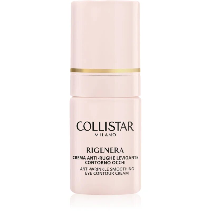 Collistar Rigenera Smoothing Anti-Wrinkle Eye Contour gladilna krema za predel okoli oči proti gubam 15 ml