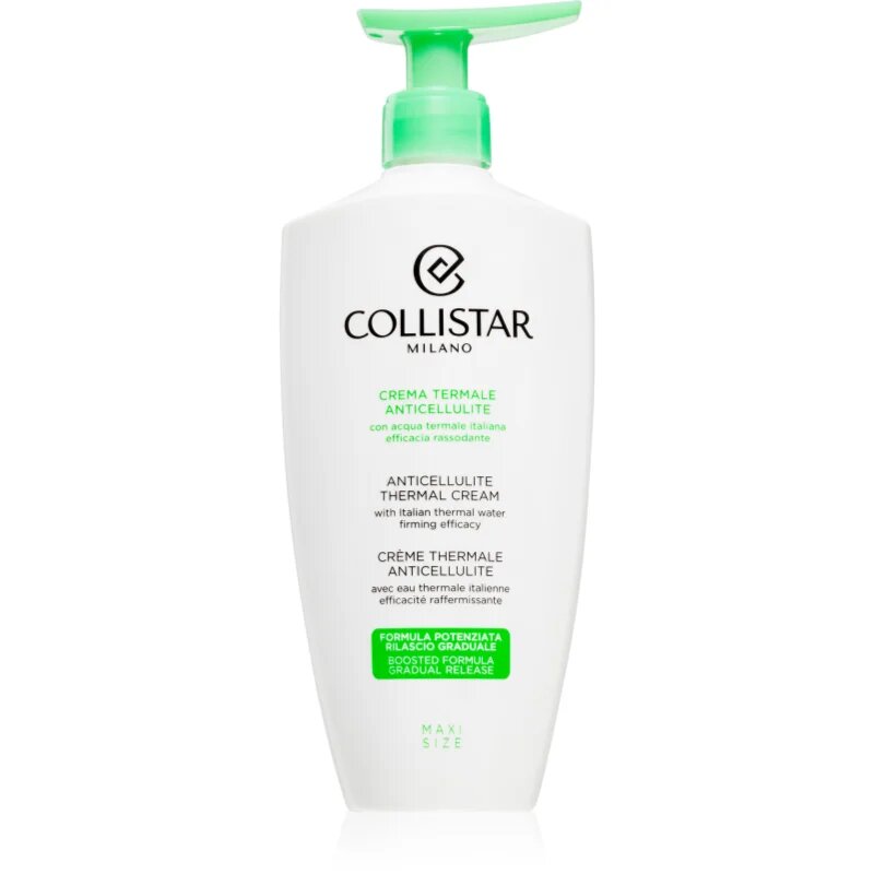 Collistar Special Perfect Body Italian Thermal Water Cream intenzivna krema za kožo s celulitom 400 ml