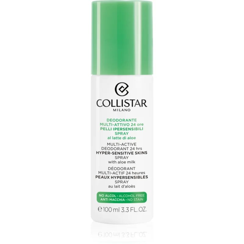 Collistar Special Perfect Body Multi-Active Deodorant Hyper-Sensitive Skin 24hrs deodorant v pršilu za občutljivo kožo 100 ml
