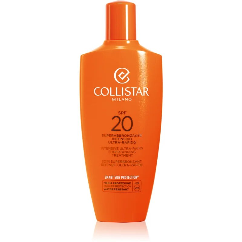 Collistar Special Perfect Tan Intensive Ultra-Rapid Supertanning Treatment pripravek za pospešitev in podaljšanje porjavelosti SPF 20 200 ml