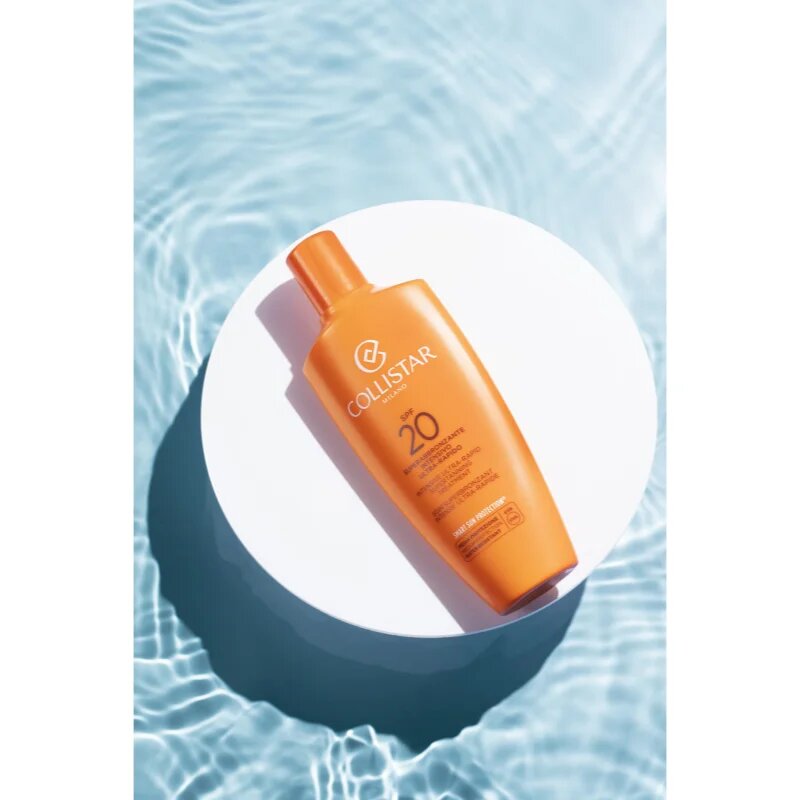 Collistar Special Perfect Tan Intensive Ultra-Rapid Supertanning Treatment pripravek za pospešitev in podaljšanje porjavelosti SPF 20 200 ml