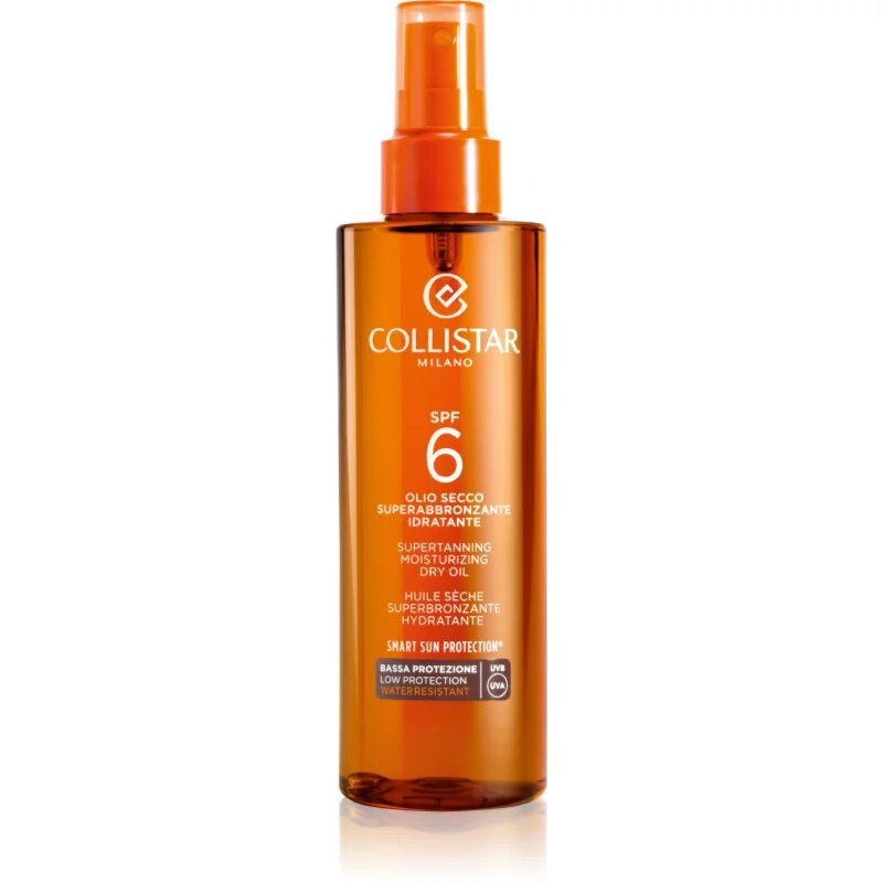 Collistar Special Perfect Tan Supertanning Moisturizing Dry Oil suho olje za sončenje SPF 6 200 ml