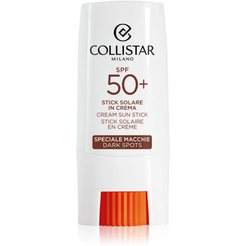 Collistar Sun Corrective Protection Cream Stick SPF 50+ krema za sončenje v paličici proti pigmentnim madežem 9 ml
