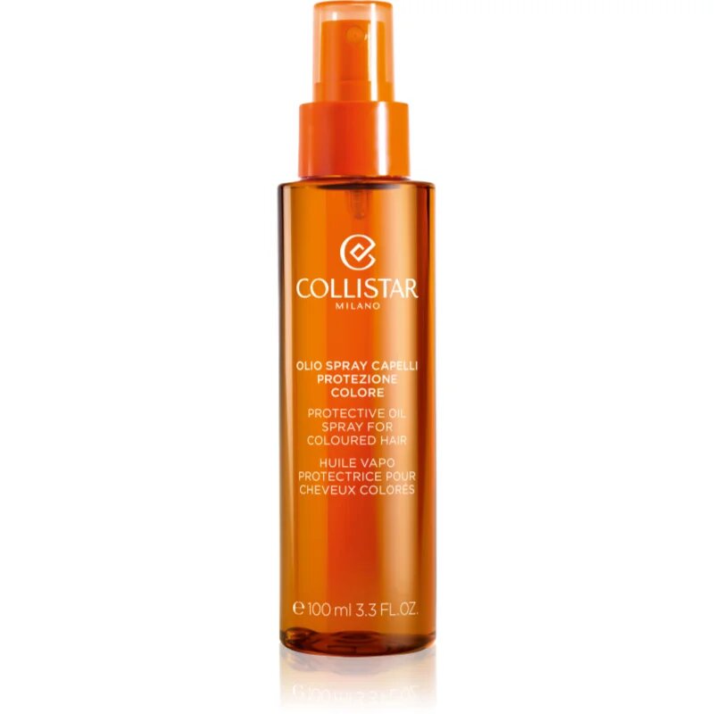 Collistar Sun Protective Oil Spray for Coloured Hair zaščitno pršilo za lase proti sončnemu sevanju za barvane lase v pršilu 100 ml