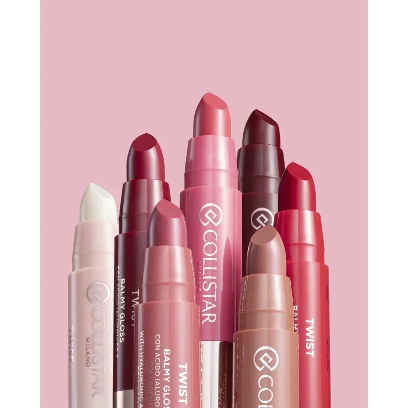 Collistar Twist Balmy Gloss vlažilni balzam za ustnice odtenek 216 Rose 2.8 g