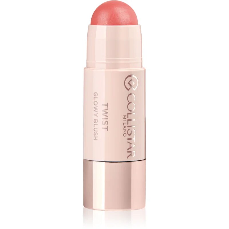 Collistar Twist Glowy Blush & Highlighter kremasto rdečilo v paličici 02 Eterea 5 g