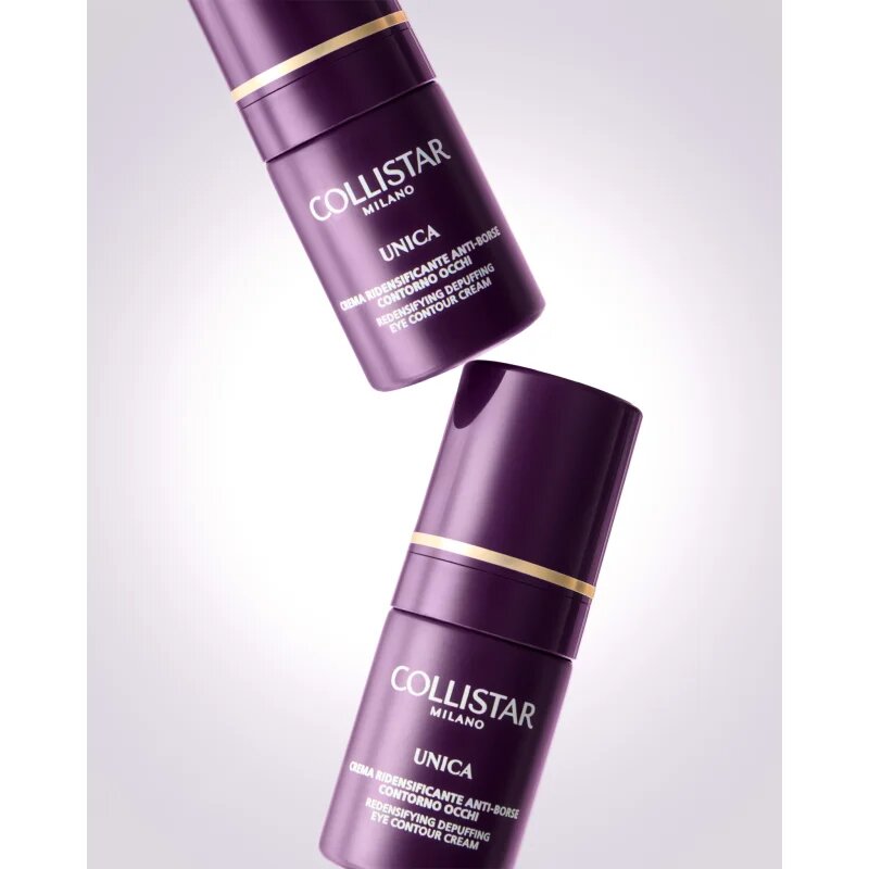 Collistar Unica Redensifying Draining Anti-Bags Eye Contour posvetlitvena krema za predel okoli oči proti zabuhlosti in temnim kolobarjem 15 ml