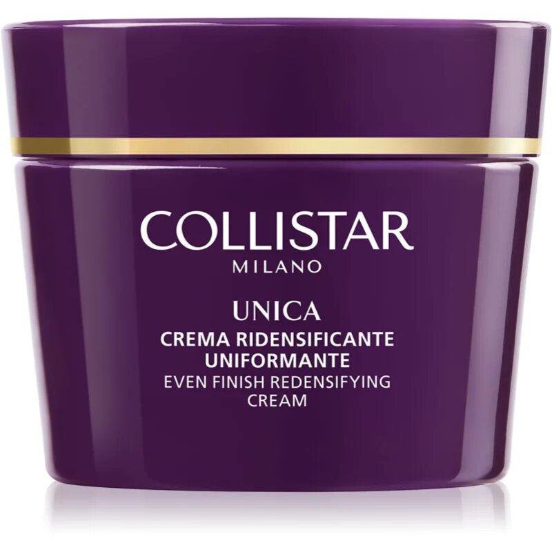 Collistar Unica Uniforming Redensifying Cream hranilna krema za poenotenje kože za učvrstitev obraza 50 ml