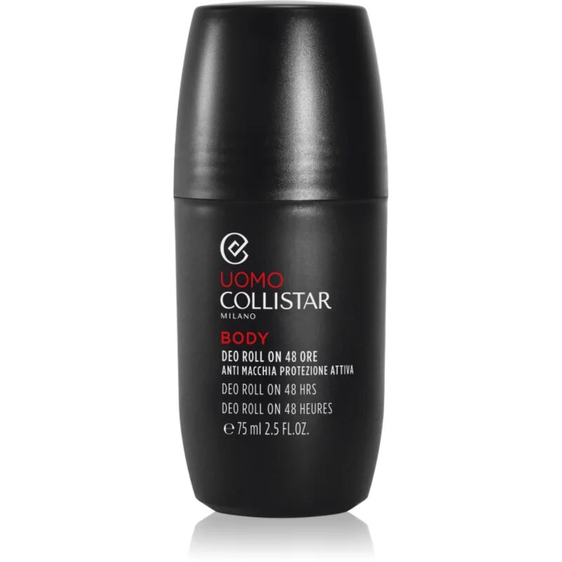 Collistar Uomo 48 Hours Deo Roll On kremasti deodorant roll-on za moške 75 ml