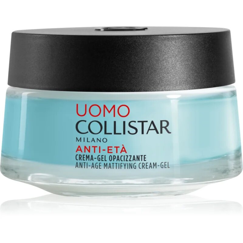 Collistar Uomo Anti-Age Mattifying Cream-Gel učvrstitvena krema proti gubam za obraz 50 ml