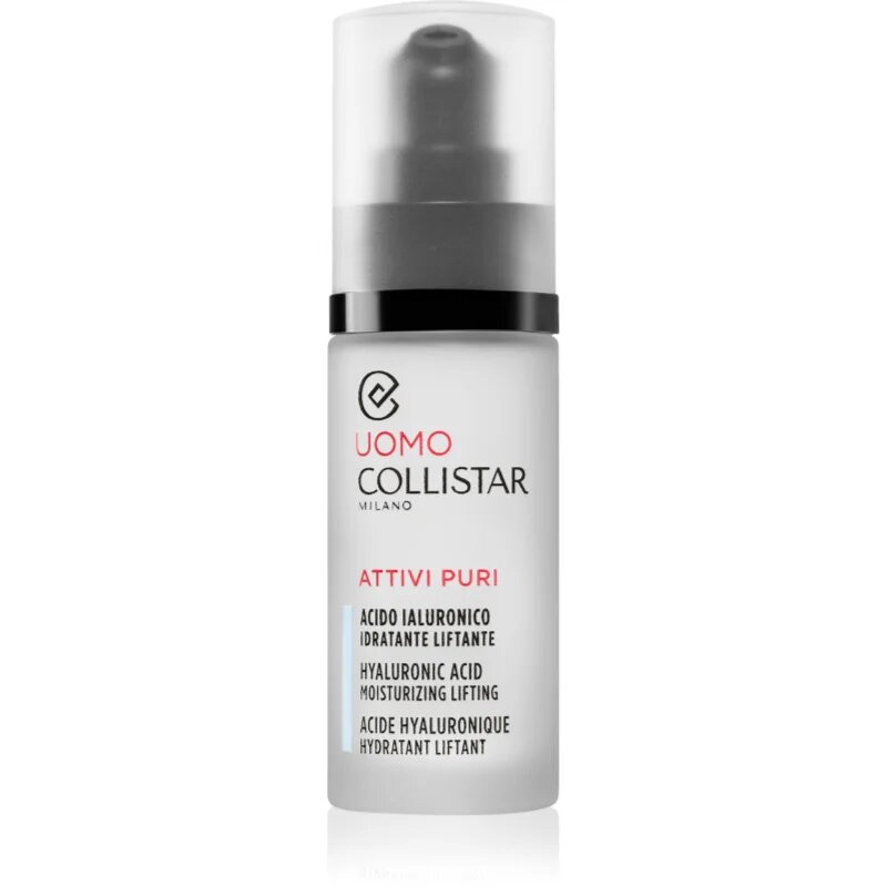 Collistar Uomo Hyaluronic Acid Moisturizing Lifting vlažilni serum s hialuronsko kislino 30 ml