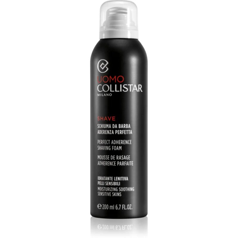 Collistar Uomo Perfect Adherence Shaving Foam pena za britje za občutljivo kožo 200 ml