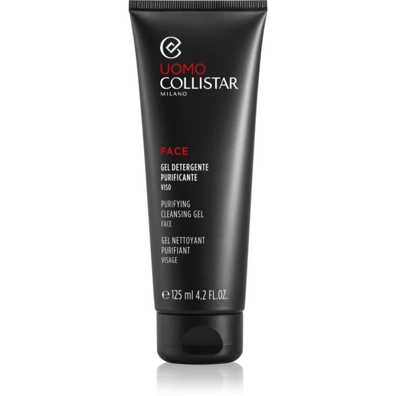Collistar Uomo Purifying Cleansing Gel Face čistilni gel za obraz 125 ml