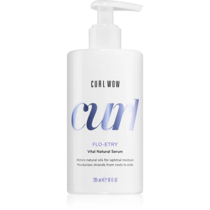 Color WOW Curl Flo-Entry regeneracijski oljni serum za valovite in kodraste lase 295 ml