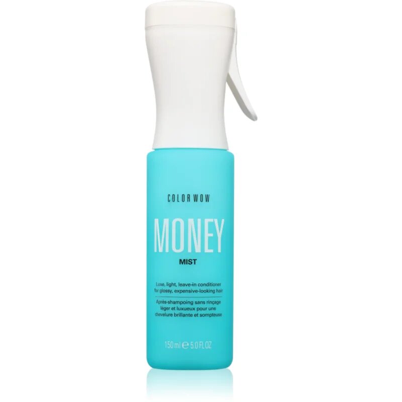 Color WOW Money Mist vlažilni balzam brez spiranja v pršilu za toplotno oblikovanje las 150 ml