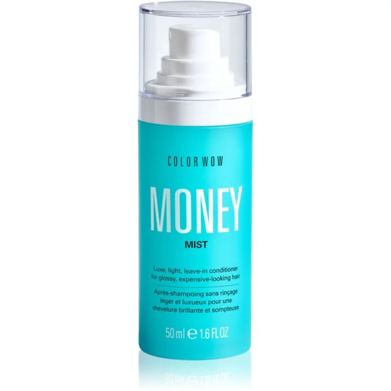 Color WOW Money Mist vlažilni balzam brez spiranja v pršilu za toplotno oblikovanje las 50 ml