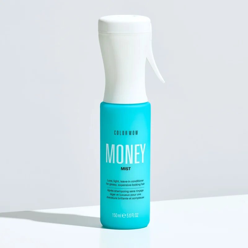Color WOW Money Mist vlažilni balzam brez spiranja v pršilu za toplotno oblikovanje las 50 ml
