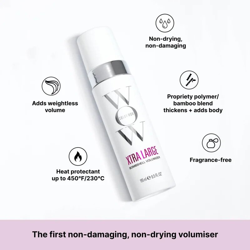 Color WOW Xtra Large Bombshell Volumizer pena za styling las za volumen las 50 ml