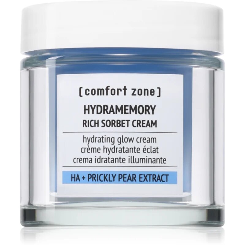 Comfort Zone Hydramemory Rich Sorbet Cream bogata vlažilna krema za osvetlitev kože 50 ml