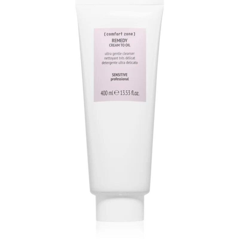 Comfort Zone Remedy Cream To Oil nežna čistilna krema 400 ml