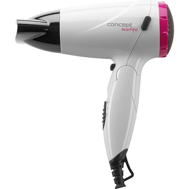 Concept Beautiful sušilnik za lase White + Pink 1 kos