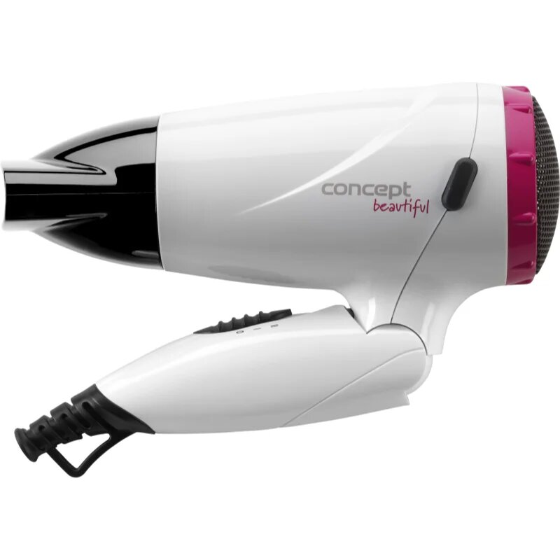 Concept Beautiful sušilnik za lase White + Pink 1 kos