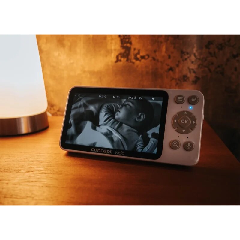 Concept KIDO KD5010 digitalna video varuška z LED-osvetlitvijo 1 kos