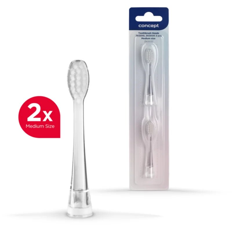 Concept Kido Smile ZK0032 nadomestne glave za zobno ščetko for ZK3010 ZK3020 2 kos