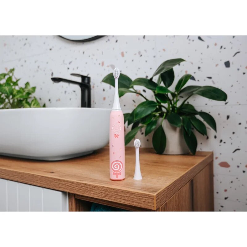 Concept Kido Smile ZK6010 električna zobna ščetka za otroke 5-9y Pink 1 kos