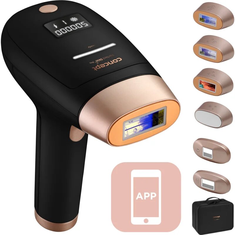 Concept Perfect Skin Pro Anti-Age IL5020 IPL epilator za telo obraz predel bikinija in pazduhe 1 kos