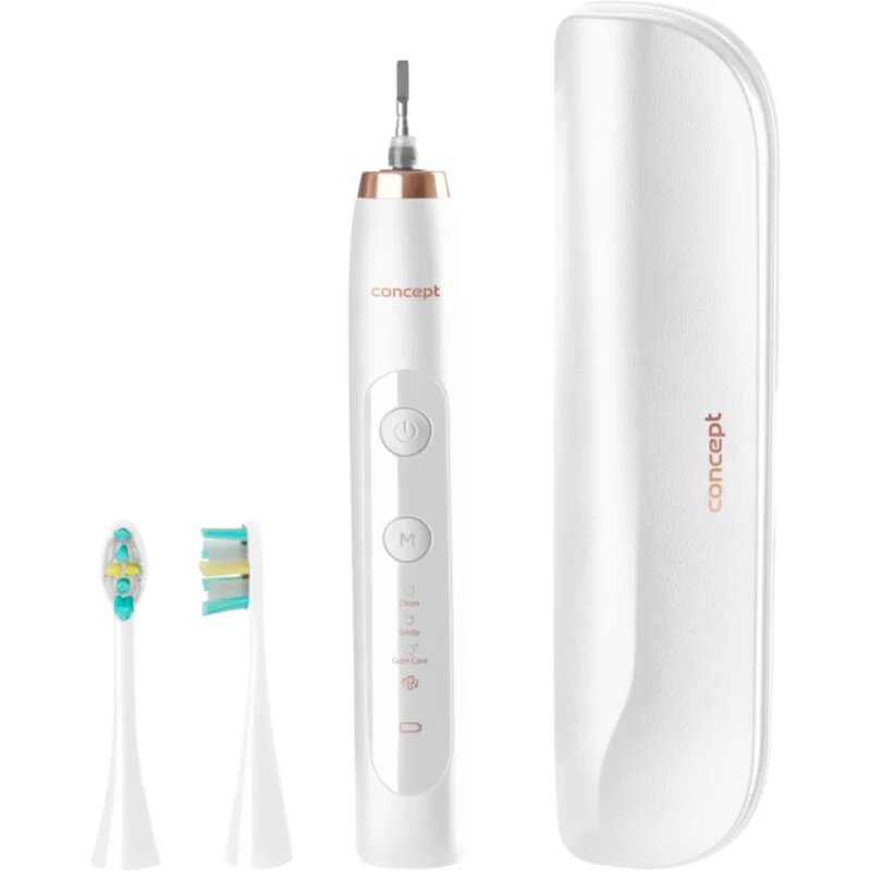 Concept Perfect Smile ZK7010 sonična električna zobna ščetka z etuijem White 1 kos