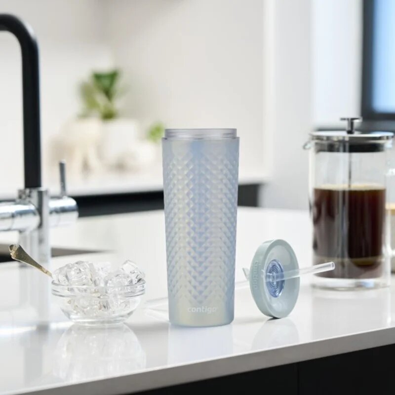 Contigo Autoclose Tumbler skodelica za pot barva Shiny Blue 590 ml