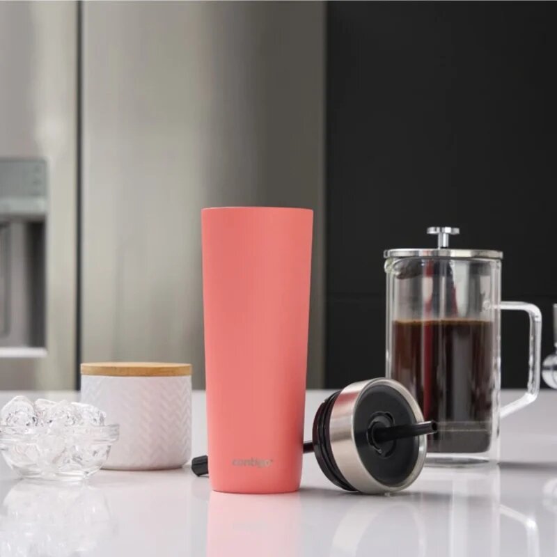 Contigo Luxe Spillproof Tumbler termo lonček barva Coral 720 ml