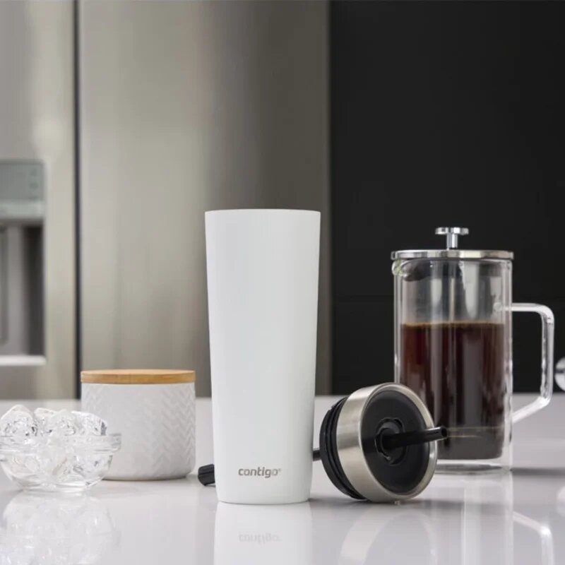 Contigo Luxe Spillproof Tumbler termo lonček barva White 720 ml