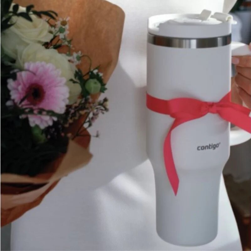 Contigo Thermalock Tumbler termo lonček barva White 1200 ml