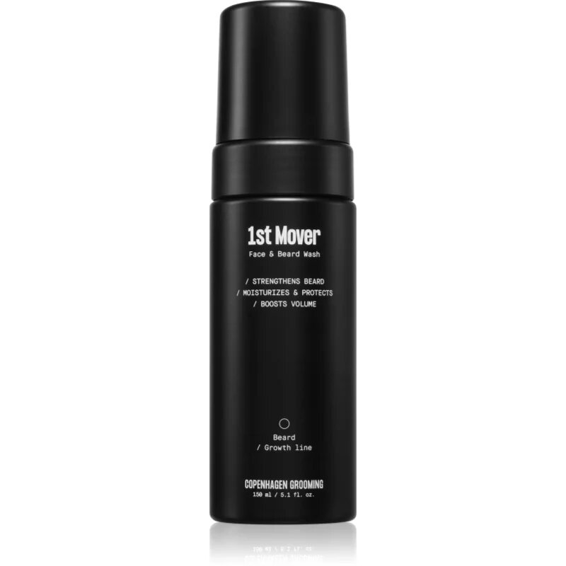 Copenhagen Grooming 1st Mover Face & Beard Wash pena za umivanje za brado 150 ml