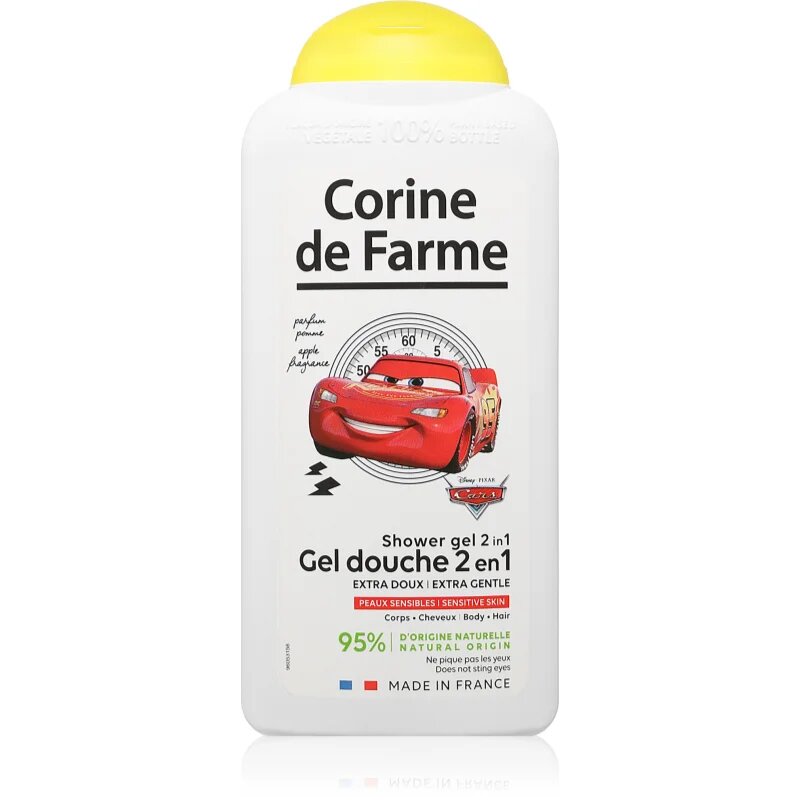 Corine de farme Shower Gel 2 in 1 Cars gel za prhanje 2 v 1 300 ml